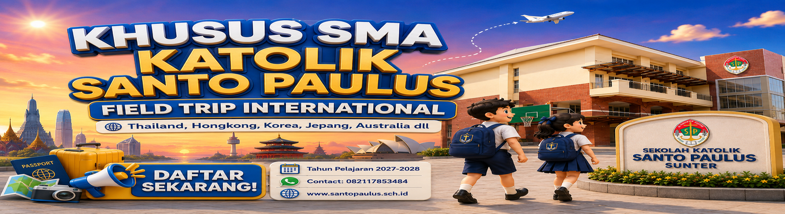 Program Field Trip International SMA Katolik Santo Paulus