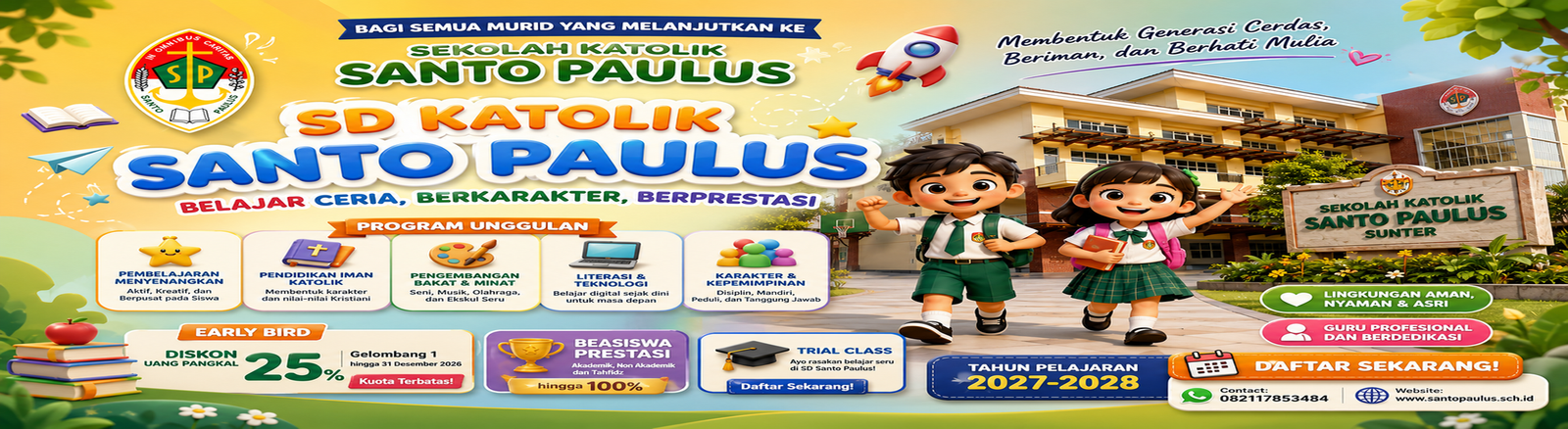 Program unggulan SD Katolik Santo Paulus